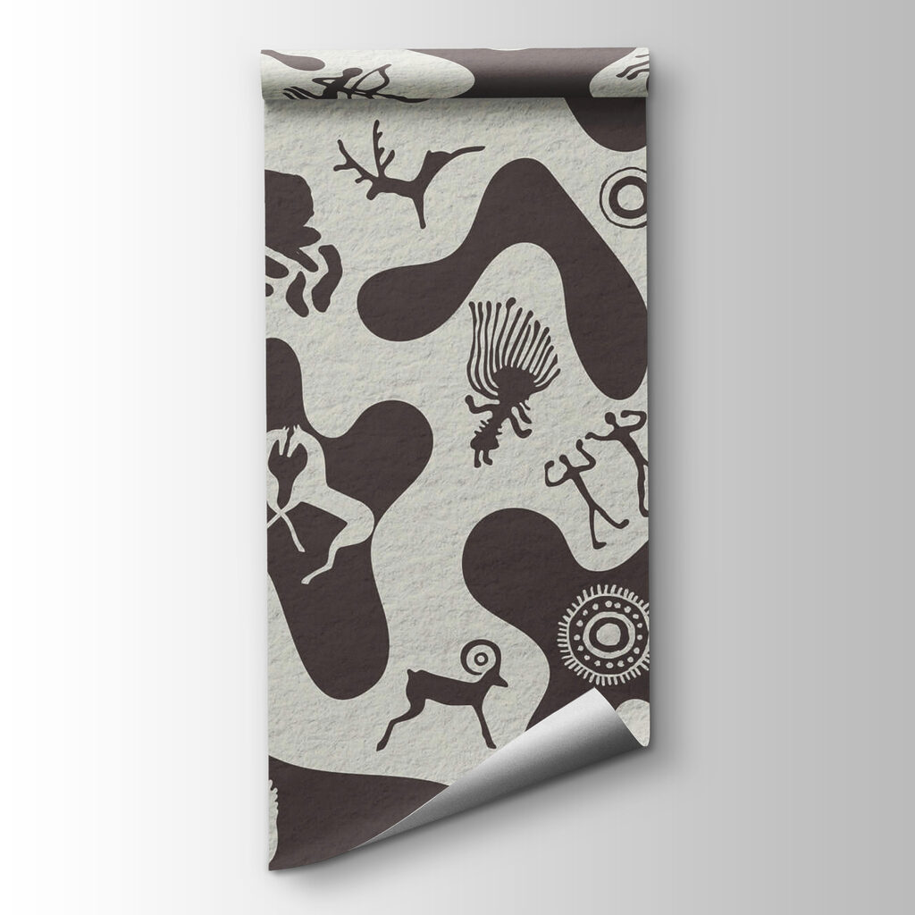 Pattern of drawings on a surface