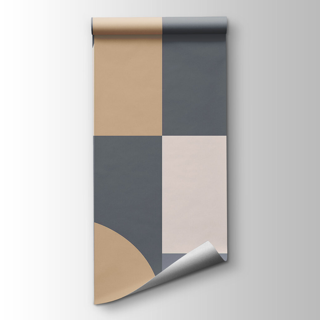 Grey and white geometric pattern