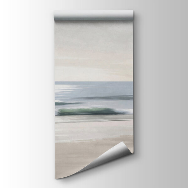 Beach with waves and sand Beach with waves and sand