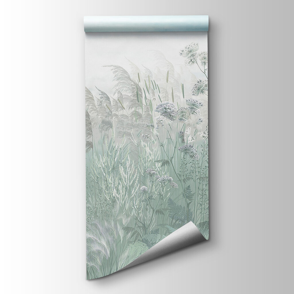 Field of grass and flowers Field of grass and flowers