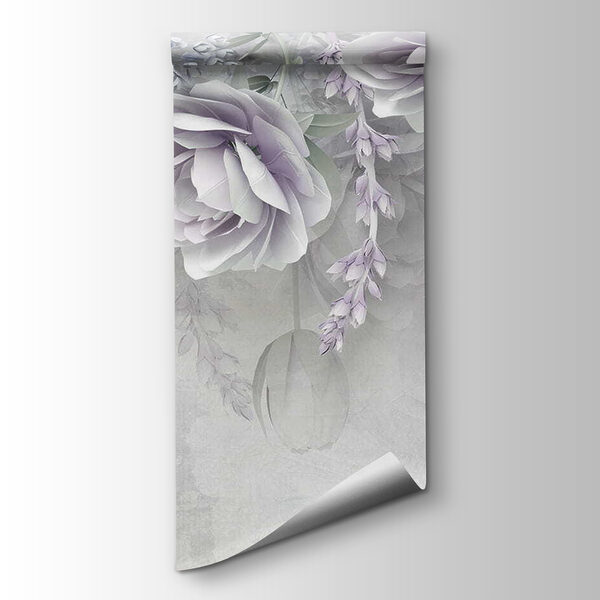 Delicate flowers in soft hues