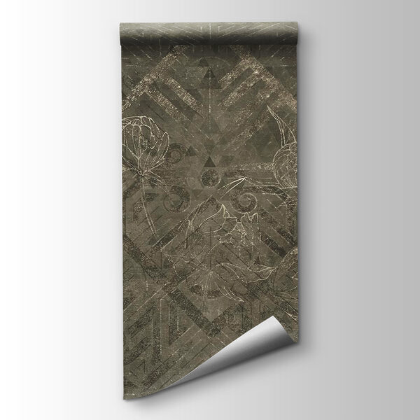 Grey and white patterned surface