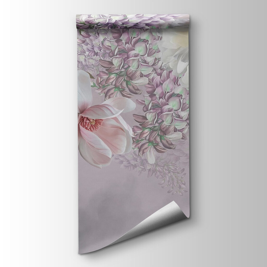 Delicate blooms in soft pastel hues Delicate blooms in soft pastel hues