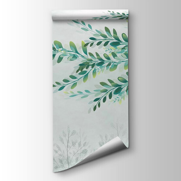 Green leaves on a branch Green leaves on a branch