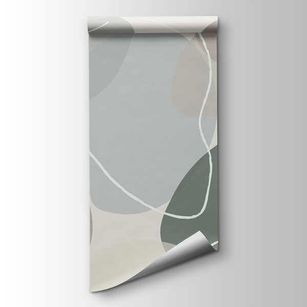 Soft shapes in muted tones