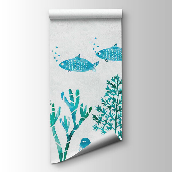 A group of fish and jellyfish