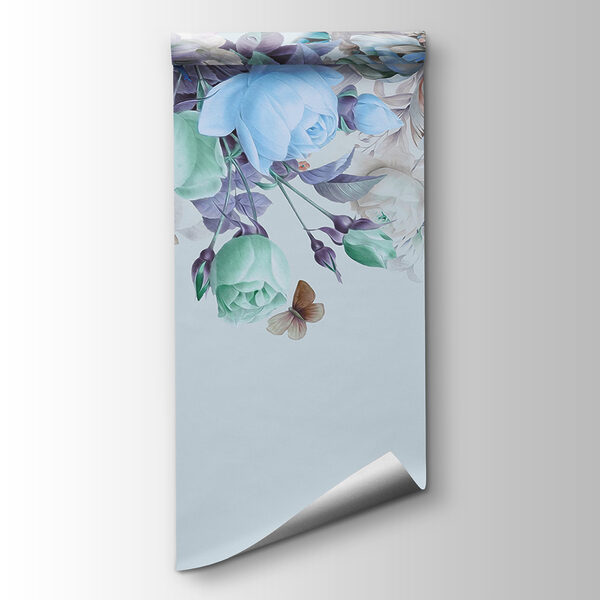 Elegant floral arrangement with butterflies Elegant floral arrangement with butterflies