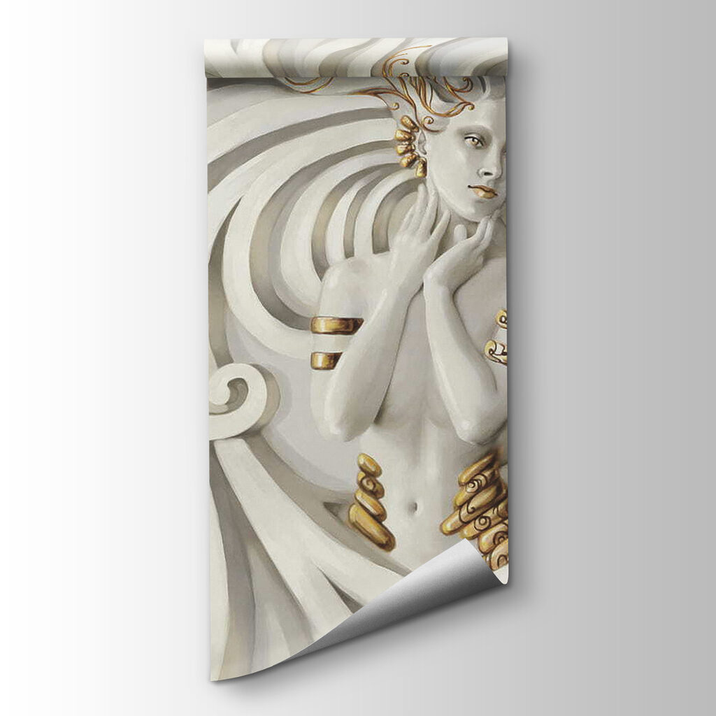 Swirling Elegance in Mythical Embrace Swirling Elegance in Mythical Embrace