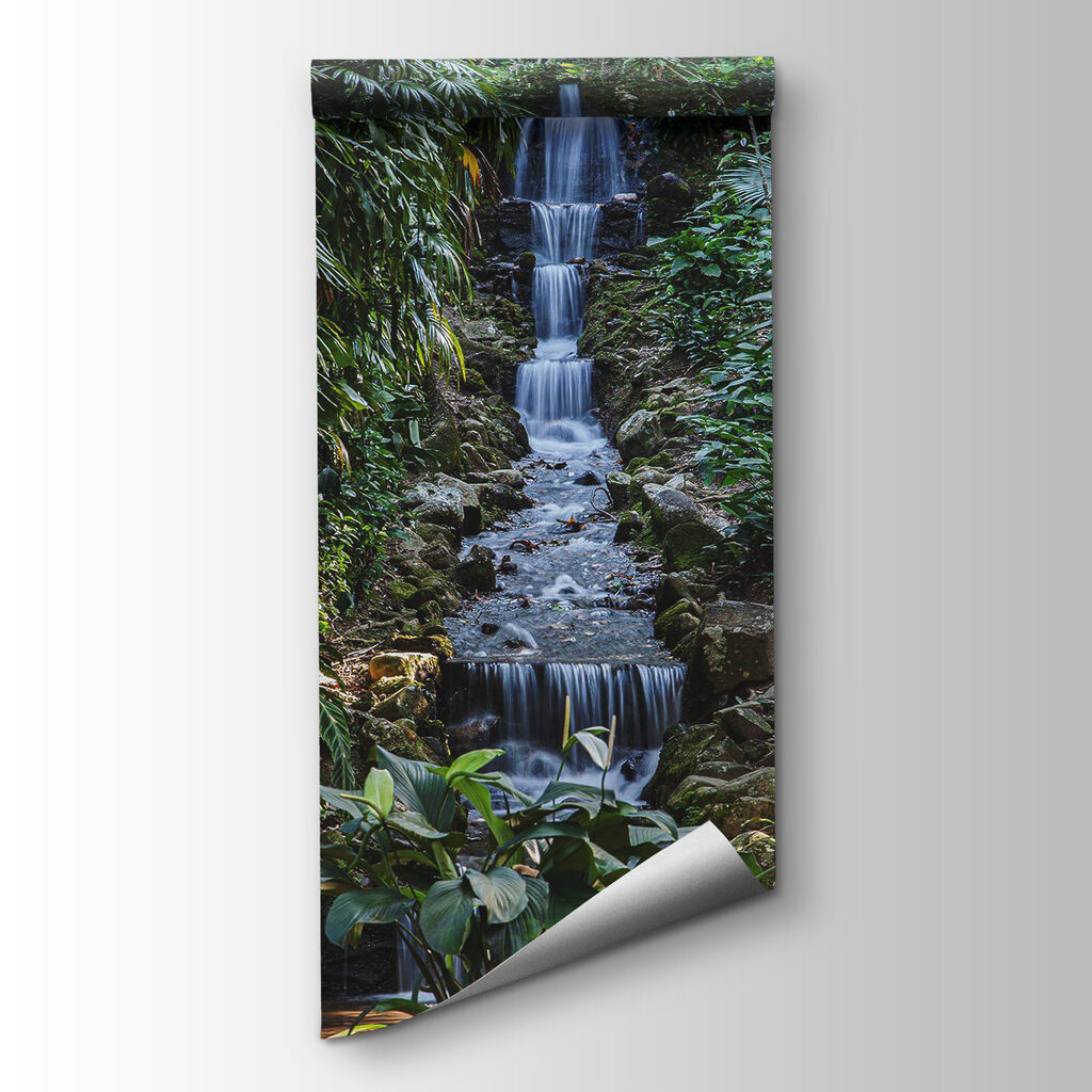 Waterfall in a jungle Waterfall in a jungle