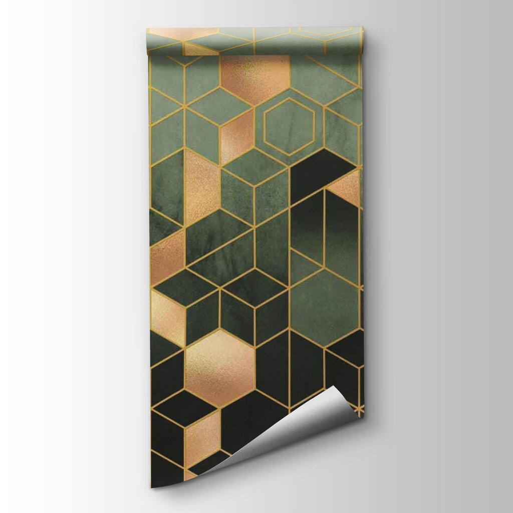 Pattern of hexagons and squares Pattern of hexagons and squares