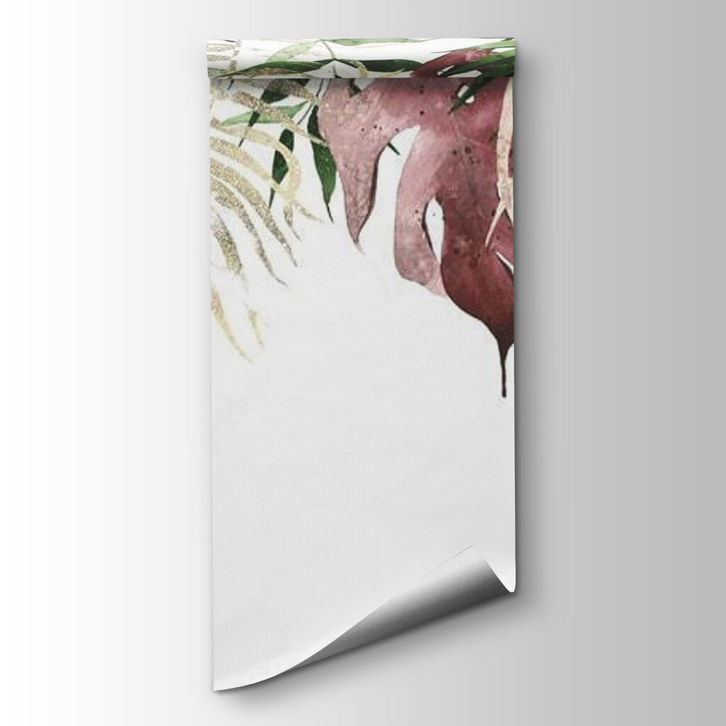 Group of leaves on a white background Group of leaves on a white background