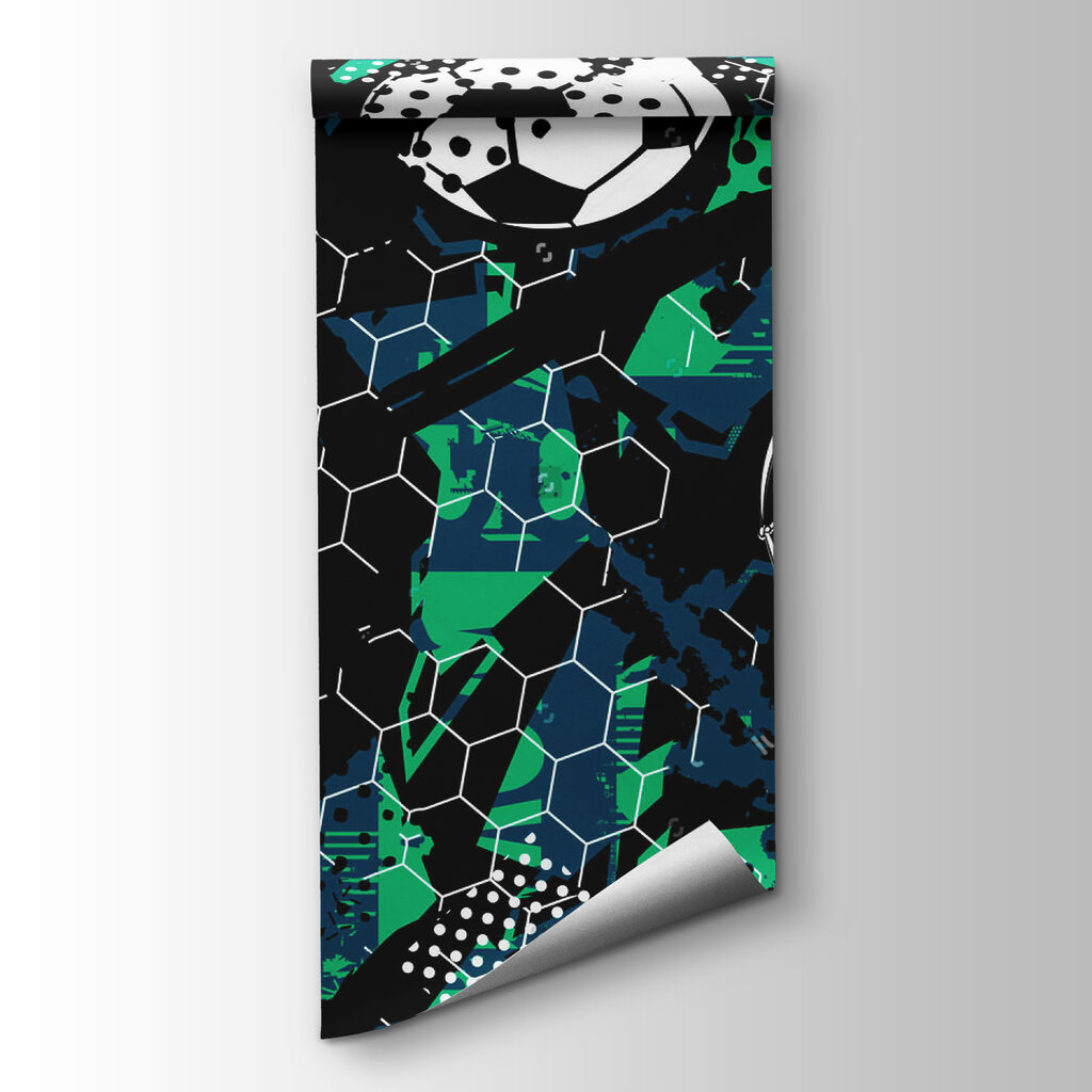 Pattern of football balls