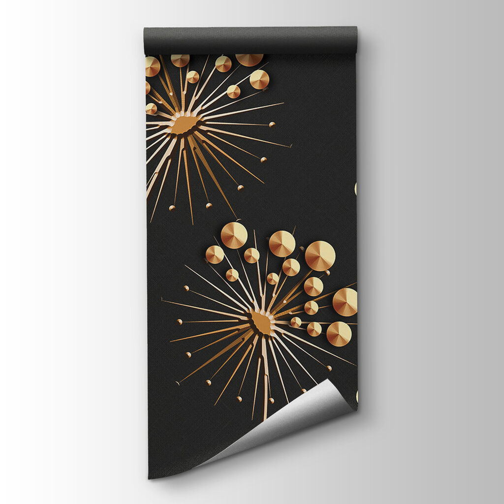 Elegant floral design in dark tones Elegant floral design in dark tones