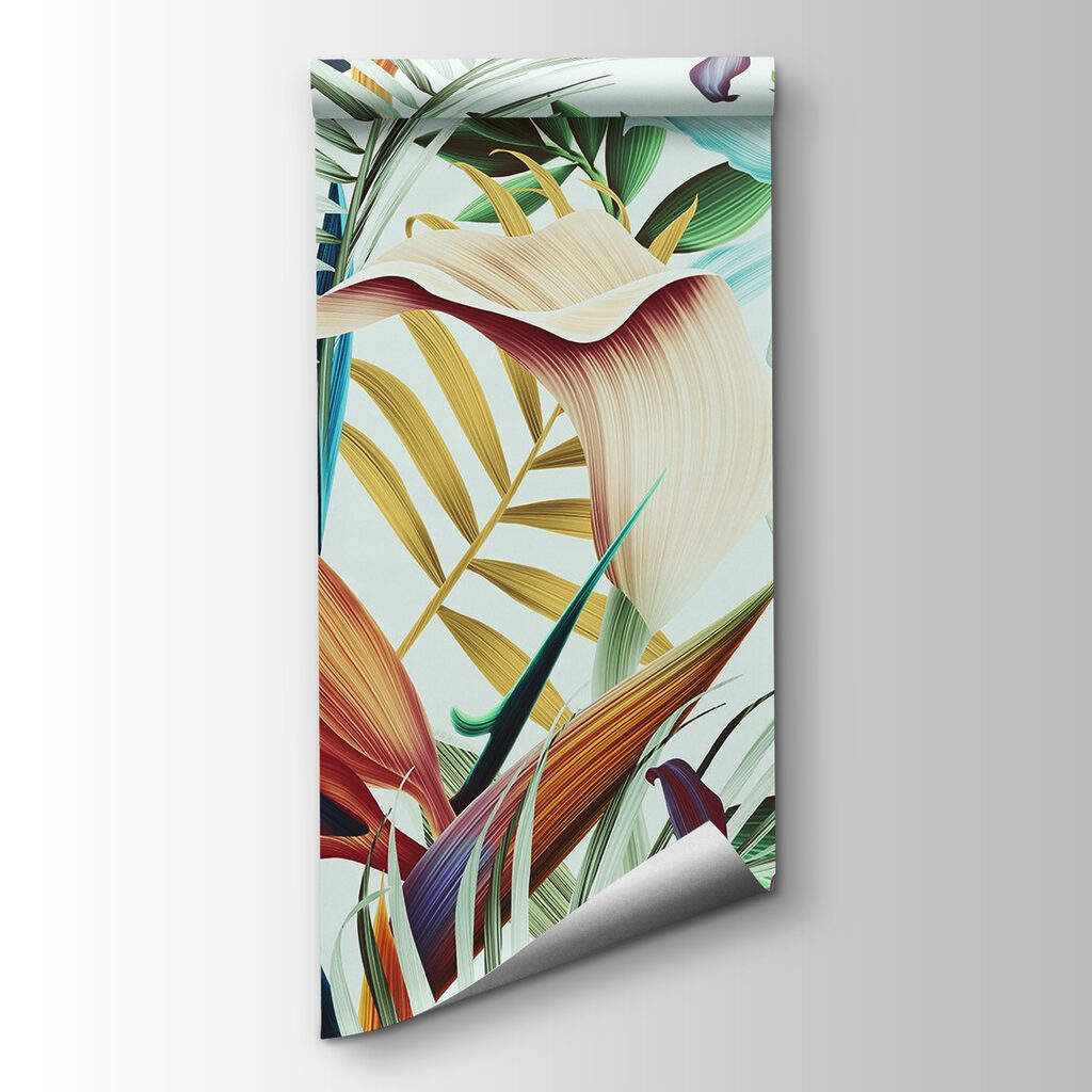 Colorful floral pattern with flowers Colorful floral pattern with flowers