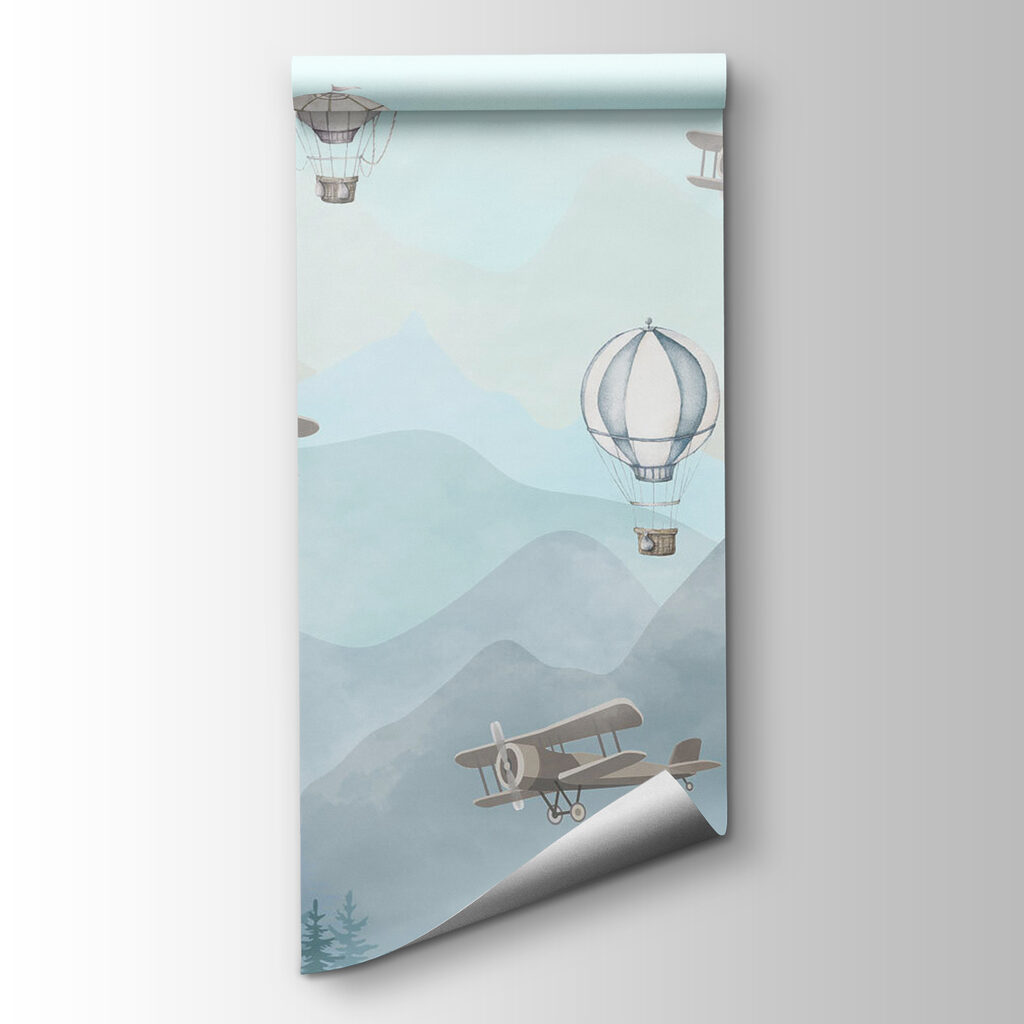 Group of airplanes flying in the sky