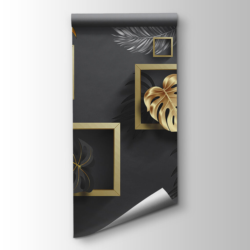 Elegant foliage in geometric harmony Elegant foliage in geometric harmony