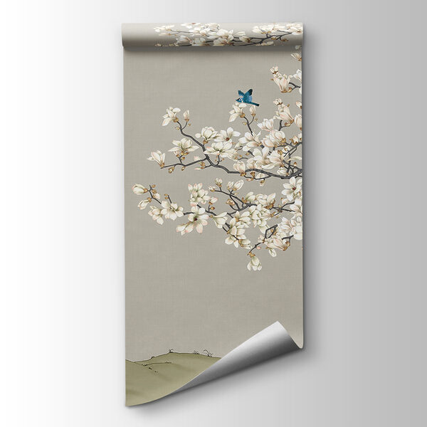 Peacock and birds on a tree Peacock and birds on a tree