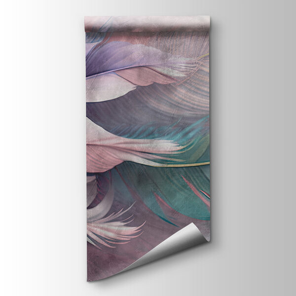 Group of feathers on a white background Group of feathers on a white background