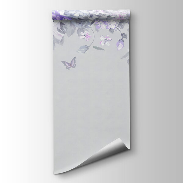 A floral design with butterflies A floral design with butterflies