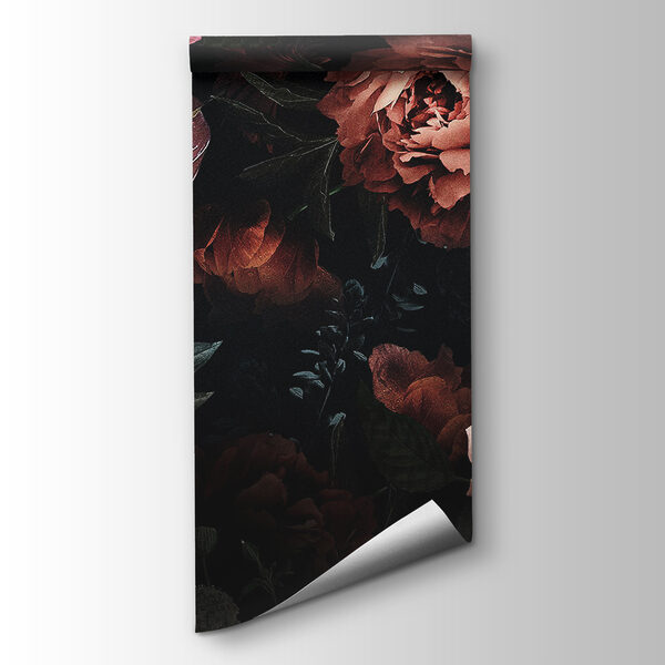 Elegant blooms on a dark backdrop Elegant blooms on a dark backdrop