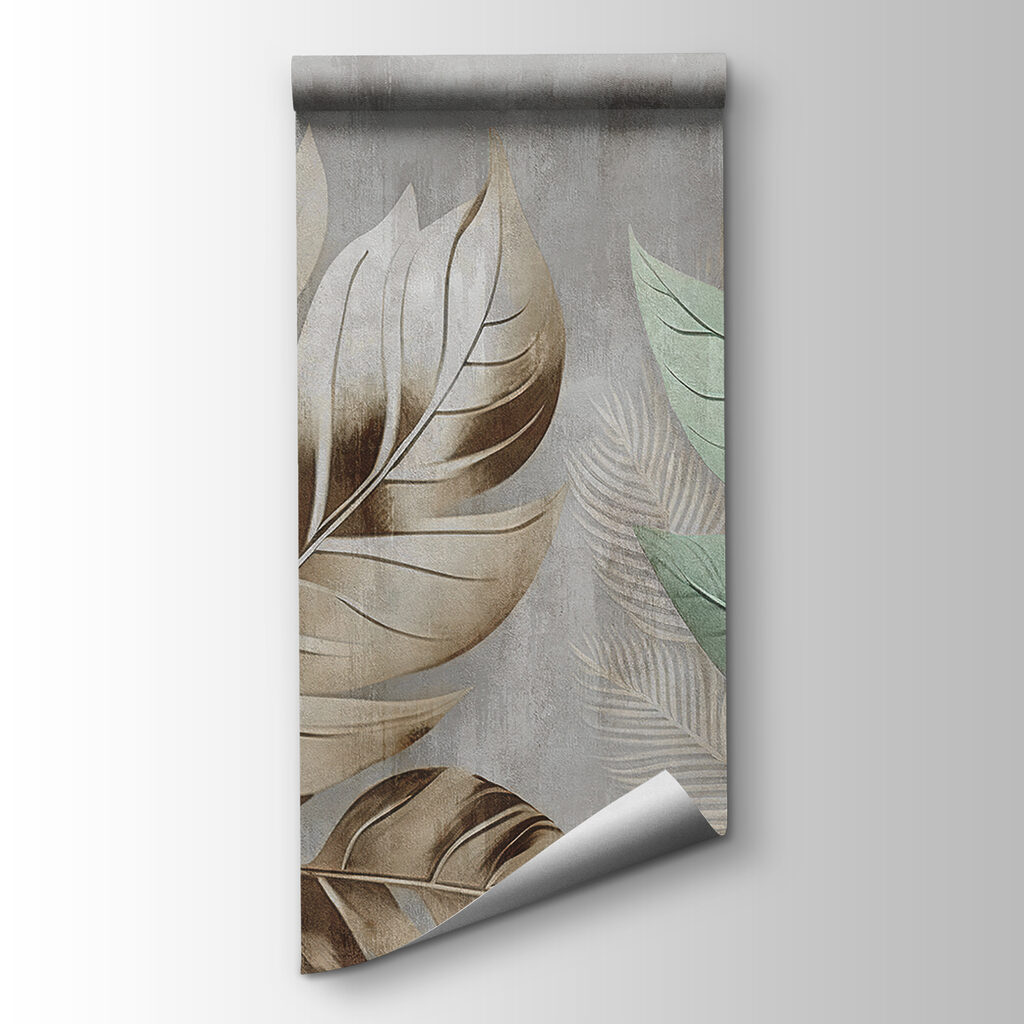 Elegant foliage against a textured background Elegant foliage against a textured background