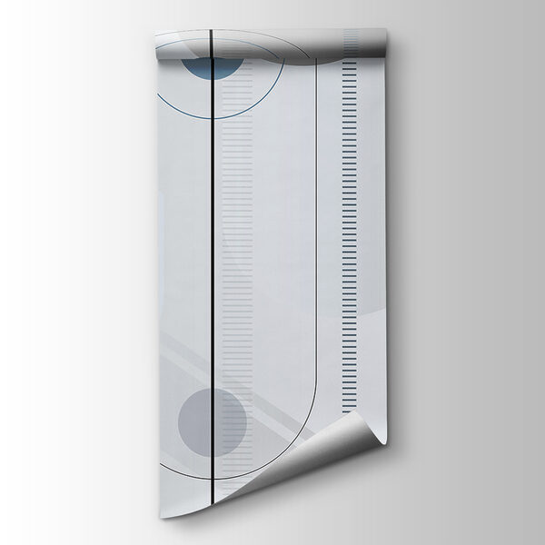 A grey and black circles and lines A grey and black circles and lines