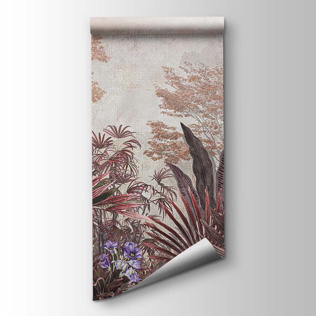 Group of tropical plants