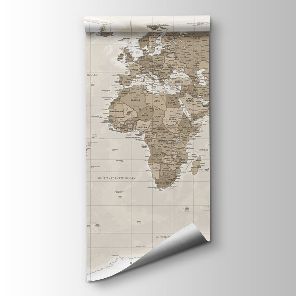 A map of the world A map of the world