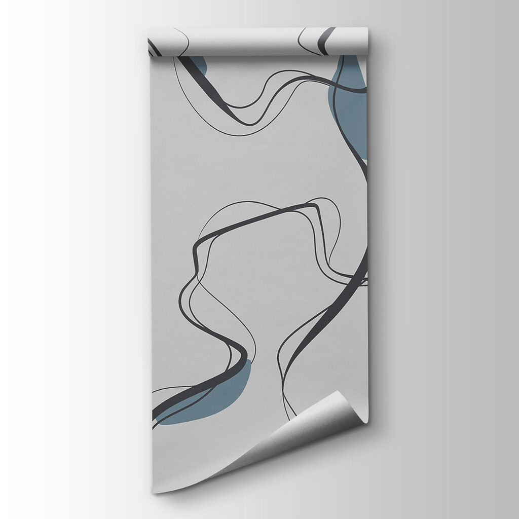 A grey and black lines