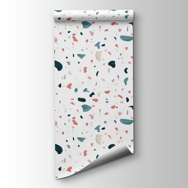 A pattern of small colored spots A pattern of small colored spots