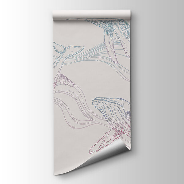 A group of whales swimming in the water A group of whales swimming in the water