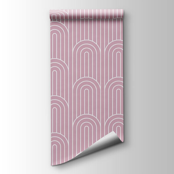 A pink and white pattern