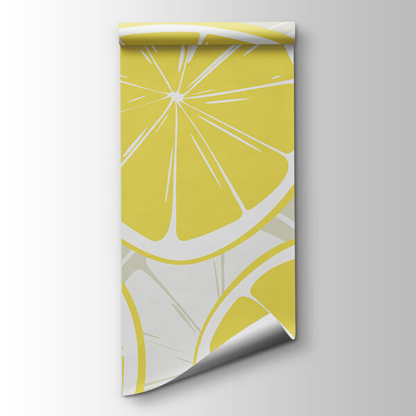 A group of lemons in a row A group of lemons in a row