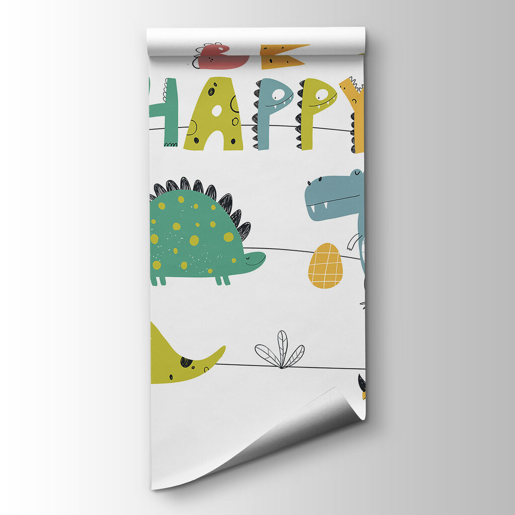 A group of dinosaurs and words A group of dinosaurs and words