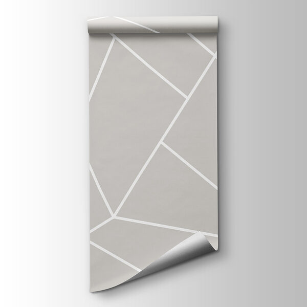 A grey and white background