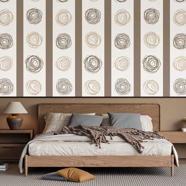 Patroon van cirkels en lijnen