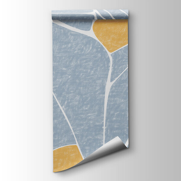 Blue and yellow pattern Blue and yellow pattern