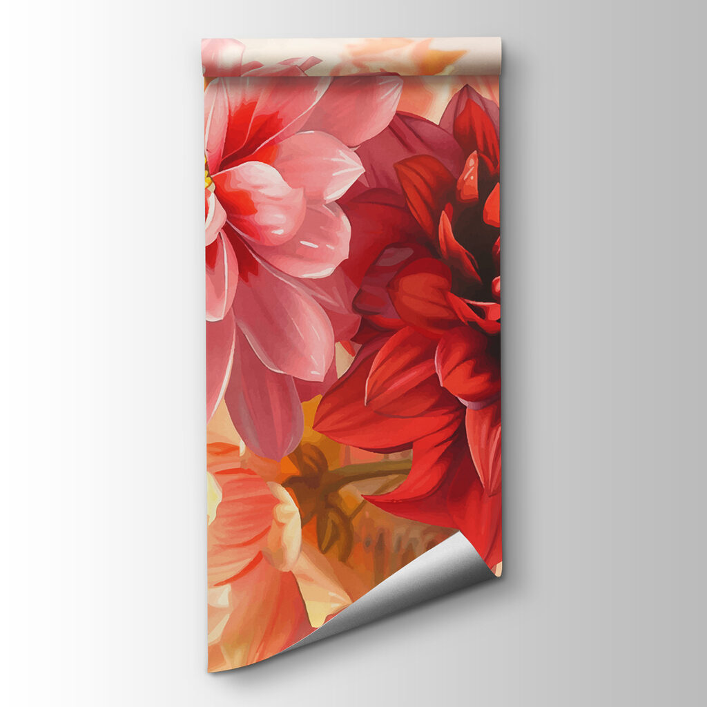 Group of flowers with a blurry background Group of flowers with a blurry background