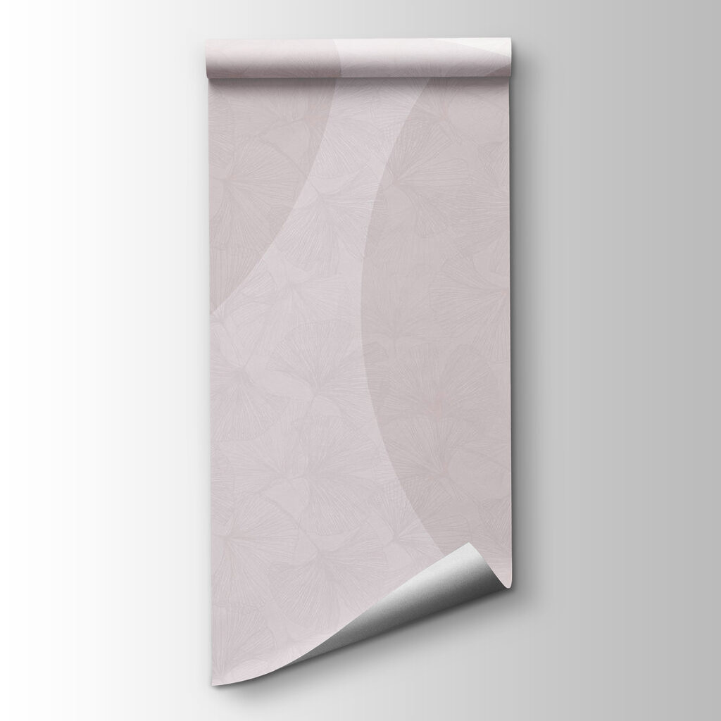 White and pink background with circles