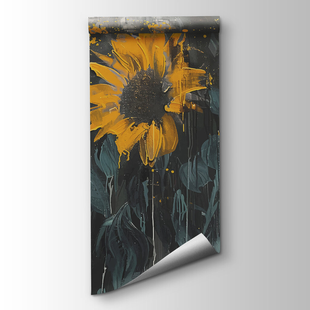 Painting of yellow flowers