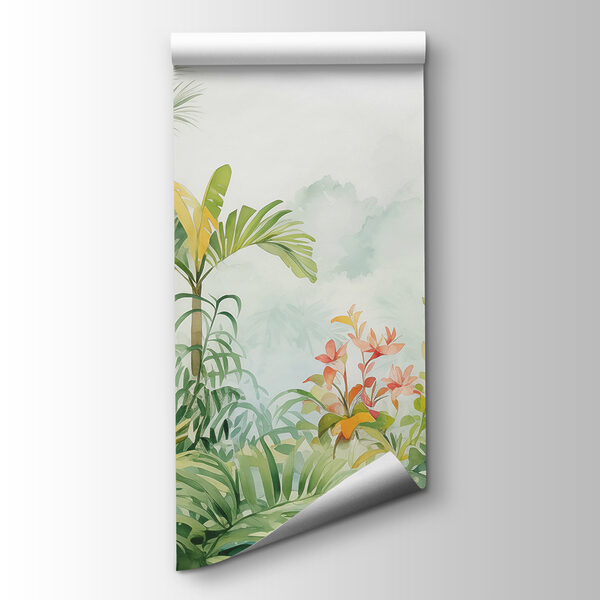 Painting of plants and flowers