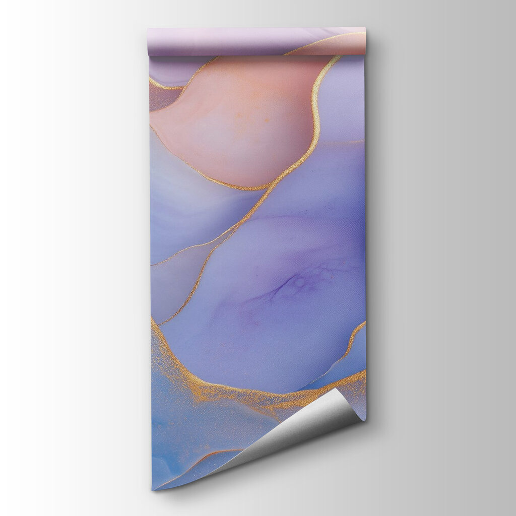 Close up of a painting