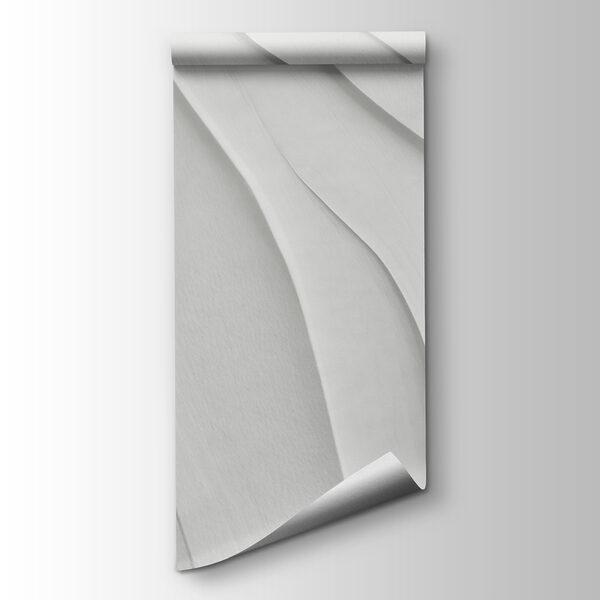 White surface with wavy lines White surface with wavy lines