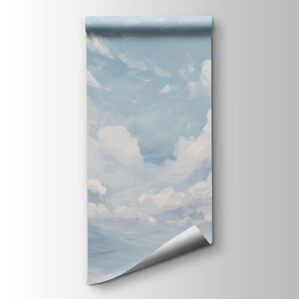 Blue sky with clouds