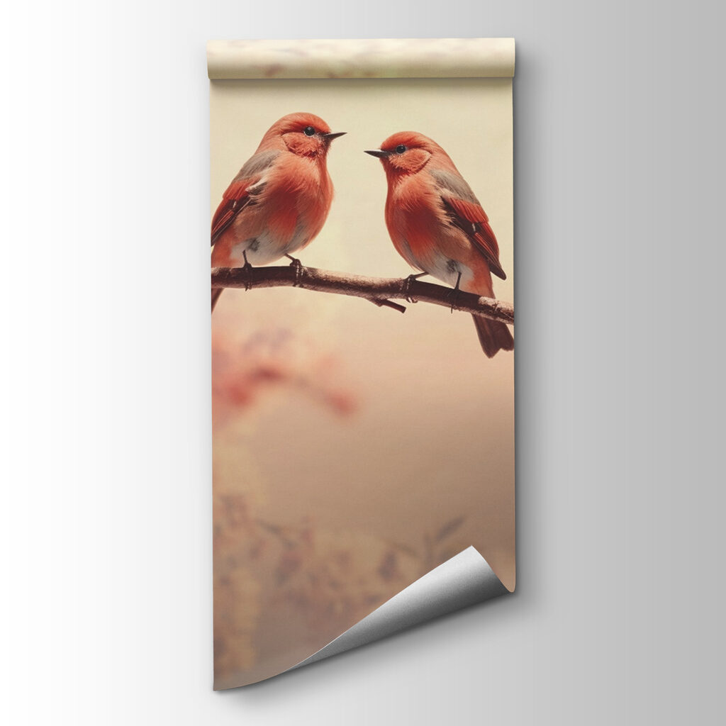 Two birds on a branch Two birds on a branch