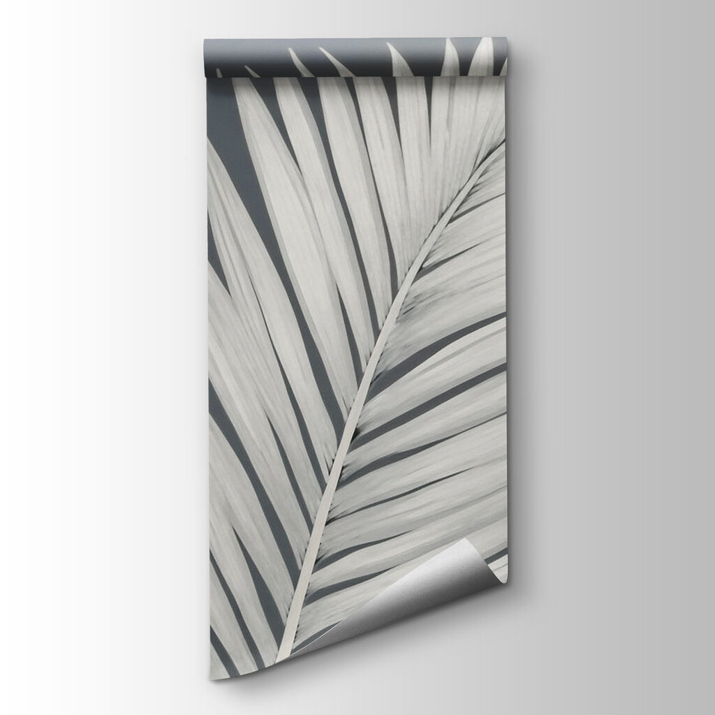 Delicate leaves against a muted backdrop