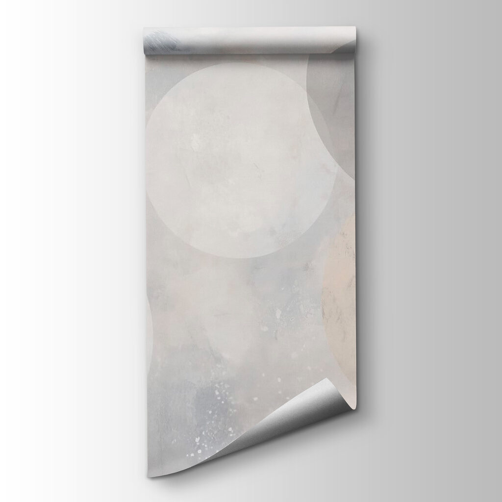 White and grey circles