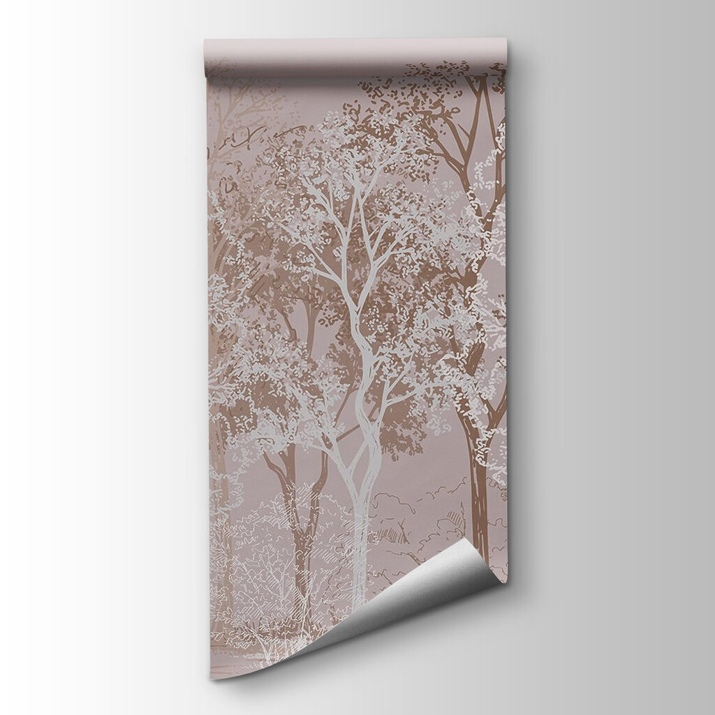 Group of trees in a forest