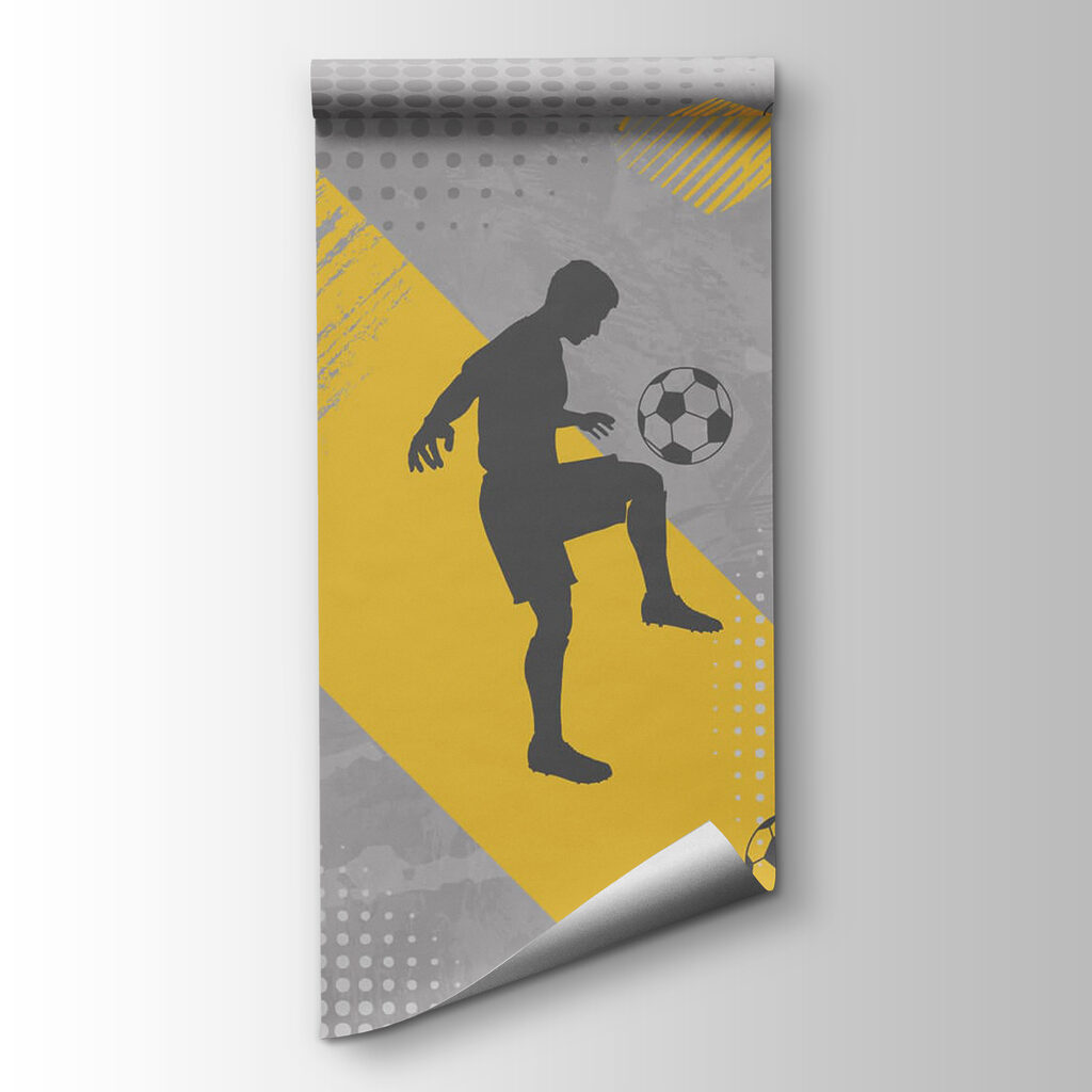 Group of men playing football Group of men playing football