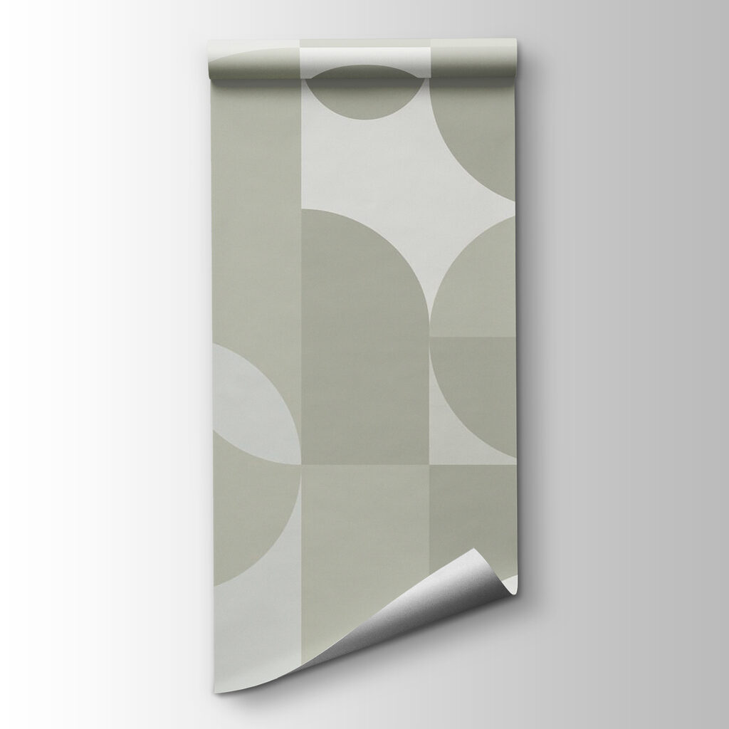 Grey and white geometric pattern